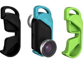 The compact design of this 4 in 1 lens for iPhone 6/6 Plus works on both front and rear-facing cameras. It works with all mom's favorite photo apps is easy to clip on and off her iPhone in seconds.