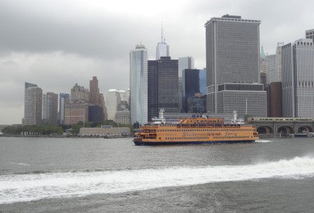 Get a great NYC view from the Staten Island Ferry