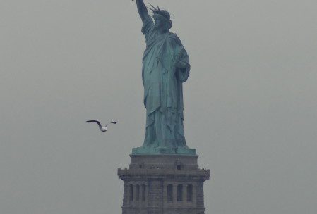 State of Liberty - View from the Staten Island Ferry - Explore NYC with us - https://www.nyctechmommy.com/my-city-play-in-new-york-city-summer-series/