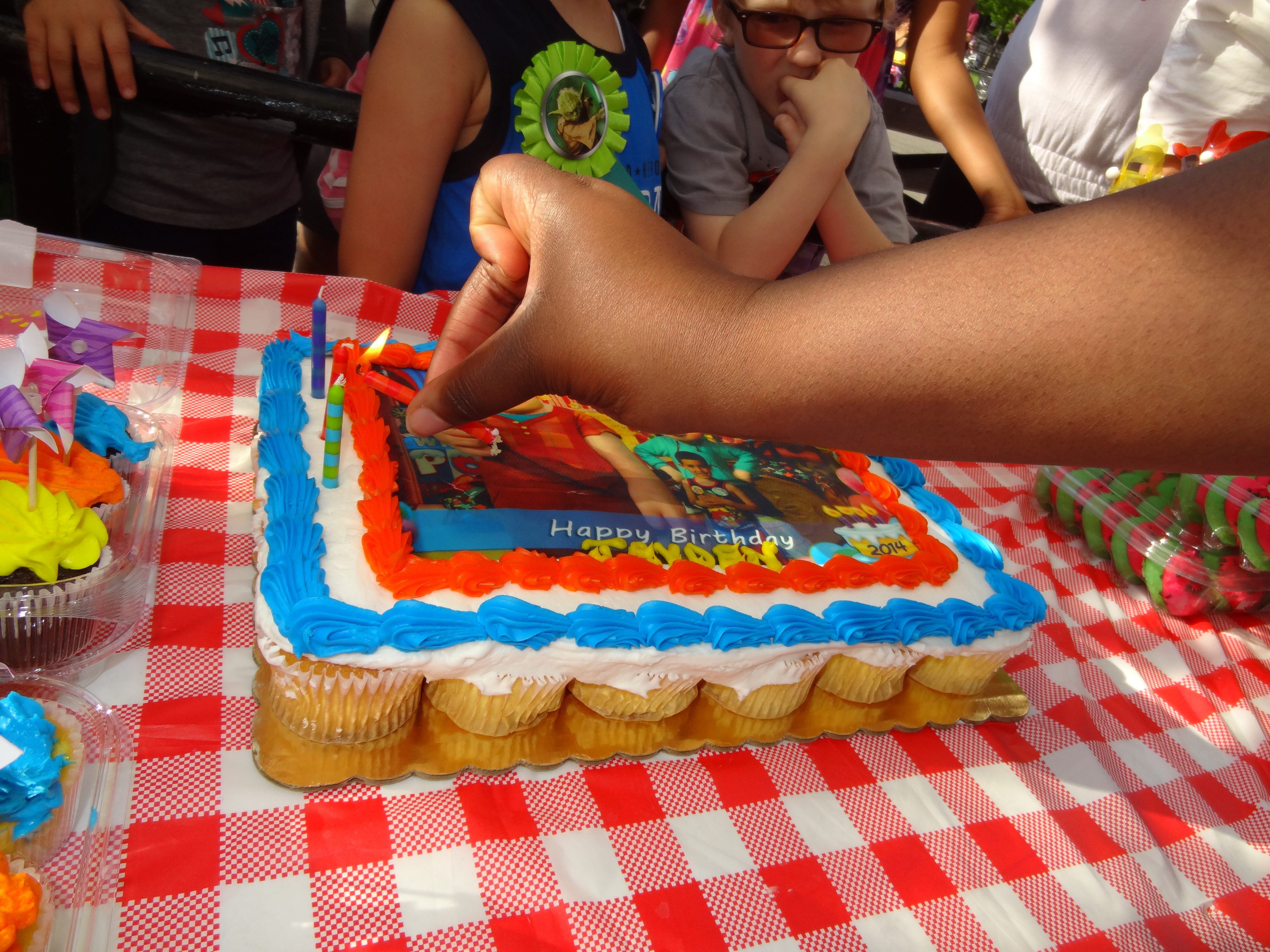 A Picnic Birthday Party makes a great summer celebration - Check out my 5 tips for planning the perfect summer birthday party - Click the link https://www.nyctechmommy.com/planning-the-perfect-summer-birthday-party/