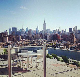 The West Village provides a great view of Midtown Manhattan - Explore NYC with us - https://www.nyctechmommy.com/my-city-play-in-new-york-city-summer-series/