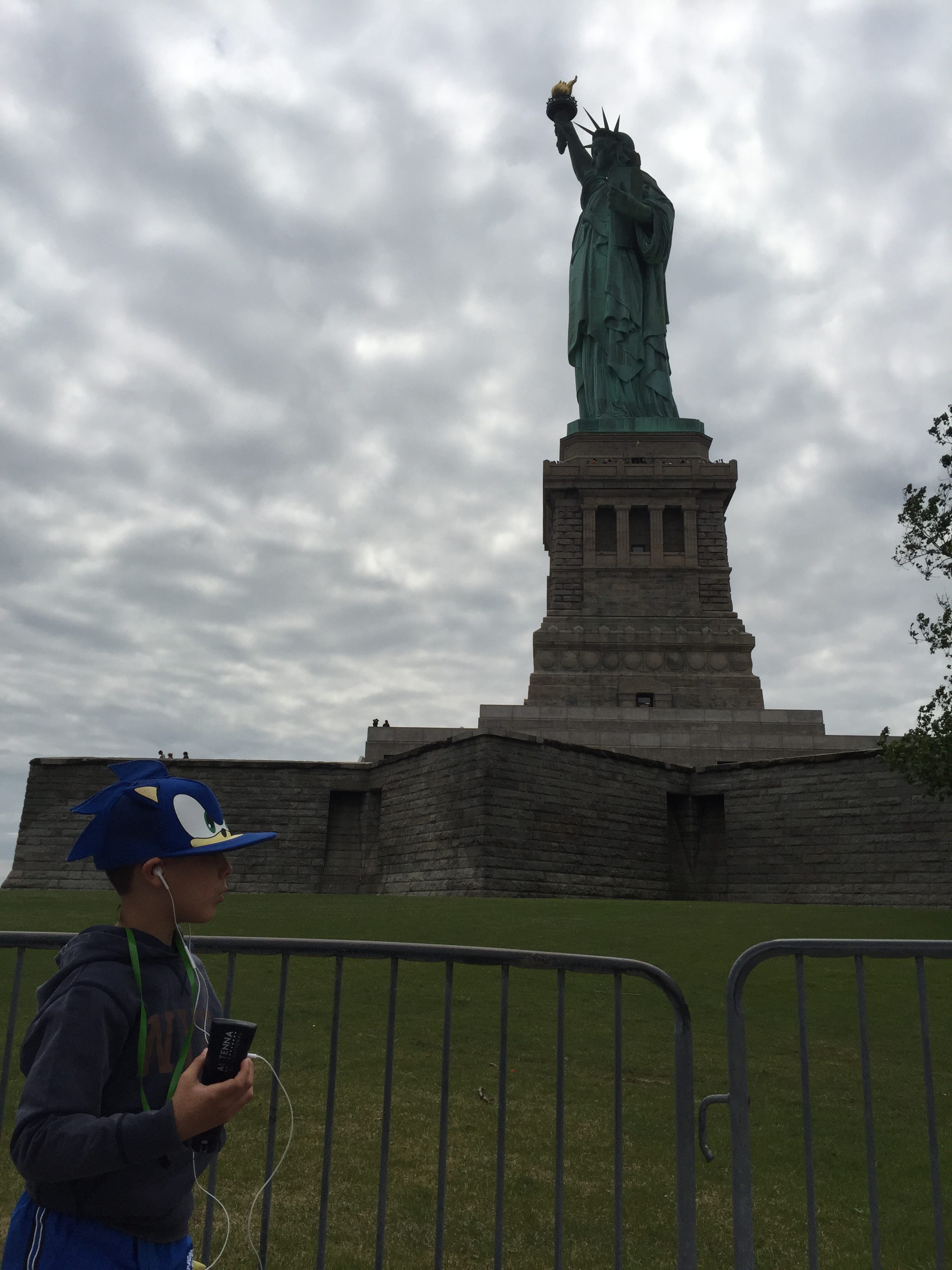 Enjoy a walk around Lady Liberty