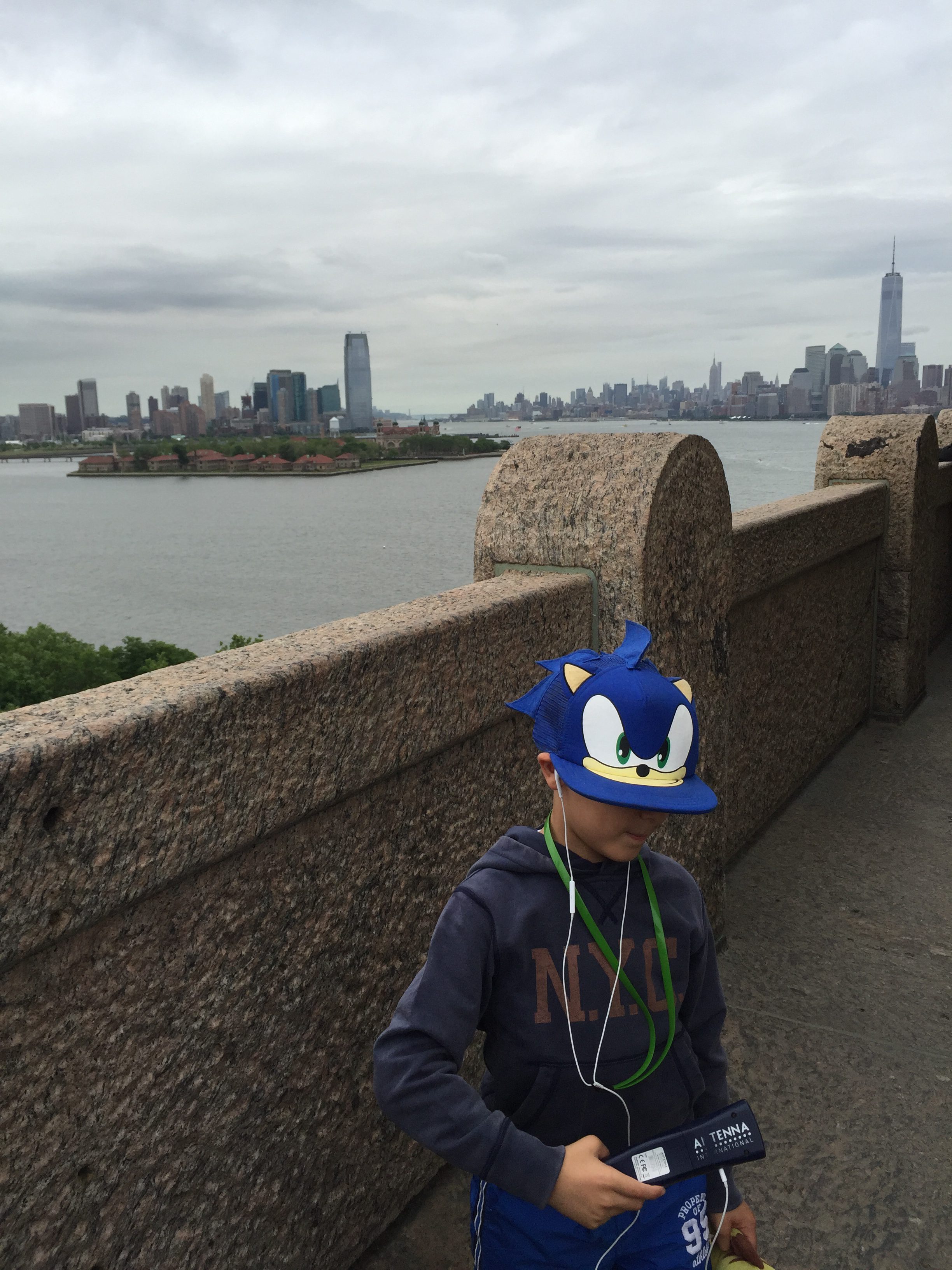 Statue of Liberty with Kids
