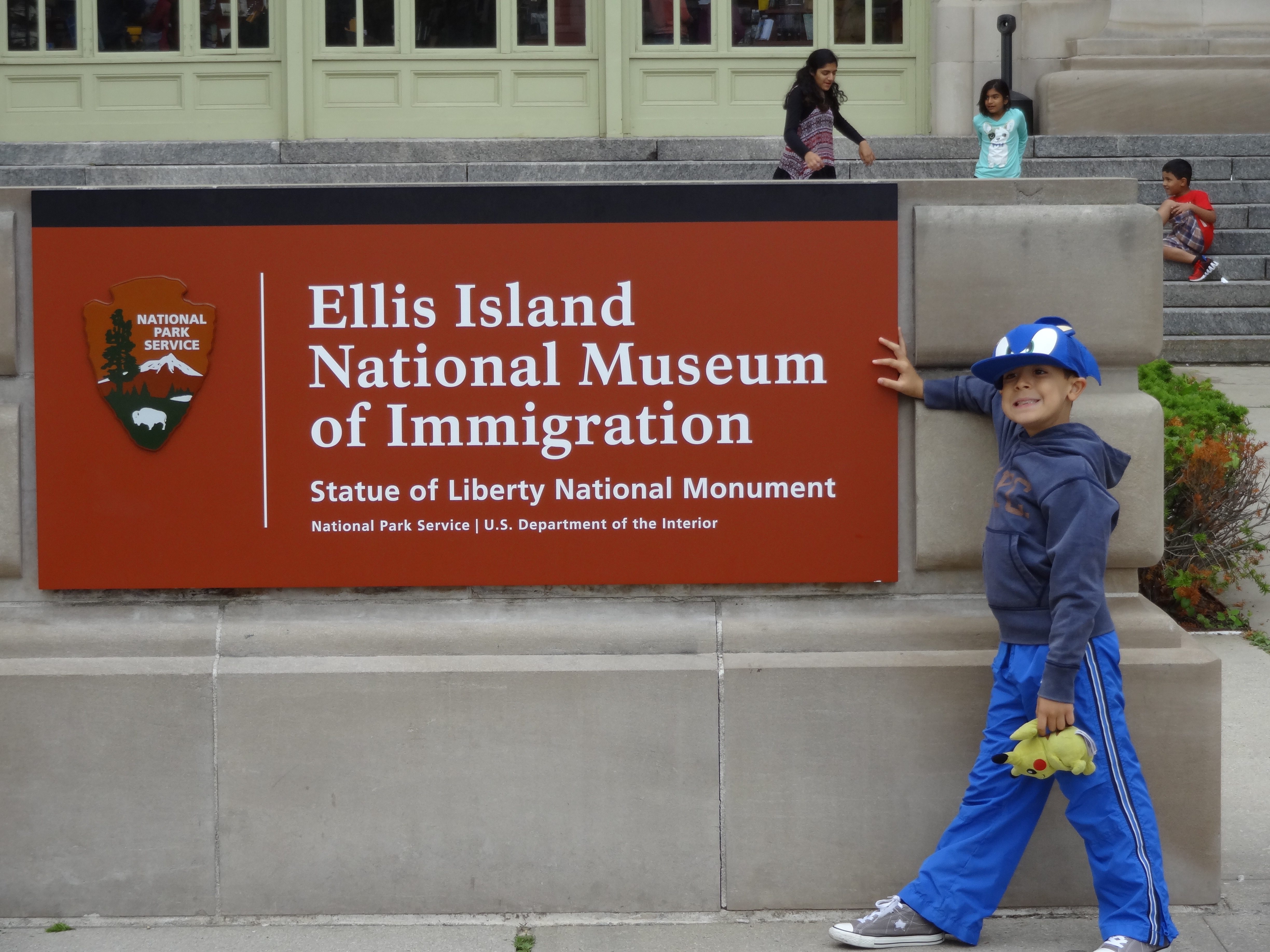 Ellis Island - Great place to visit with kids!