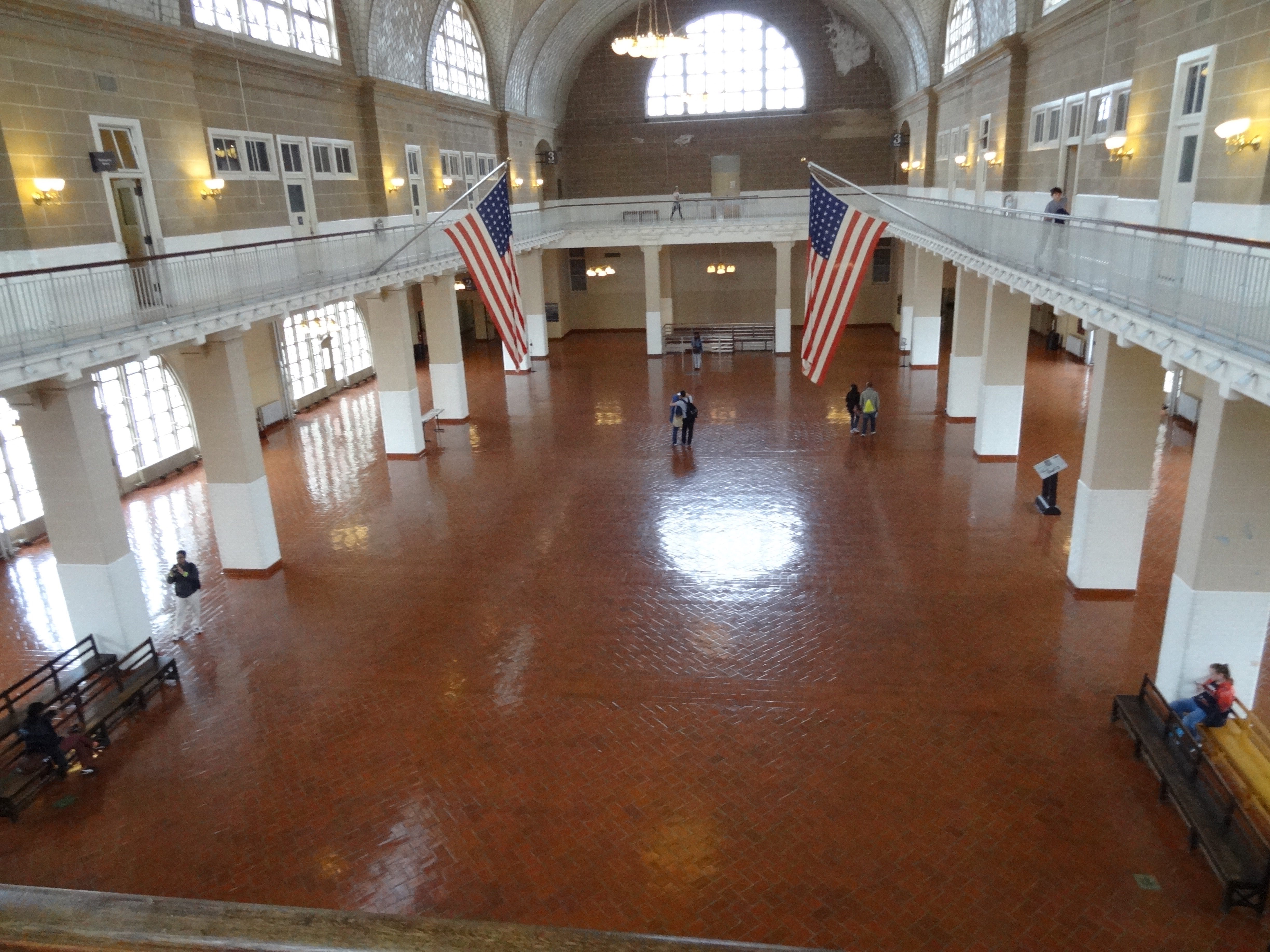 Ellis Island - Registry Room