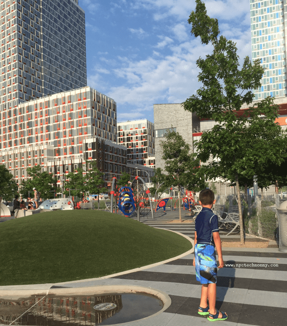 Gantry Plaza State Park - Long Island City, Queens NYC - A great place to enjoy the city views - Click the link to read more -