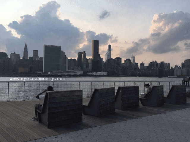 Long Island City, Queens NYC - Family FUN along the water's edge at Gantry Plaza and Hunter's Point South Park