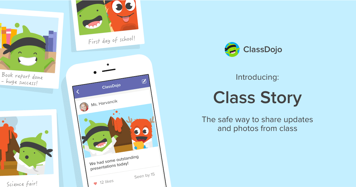 Class Story from Class Dojo lets teachers communicate with parents, no need to create time consuming newletters or websites. Click the link to read my blog post and learn more -