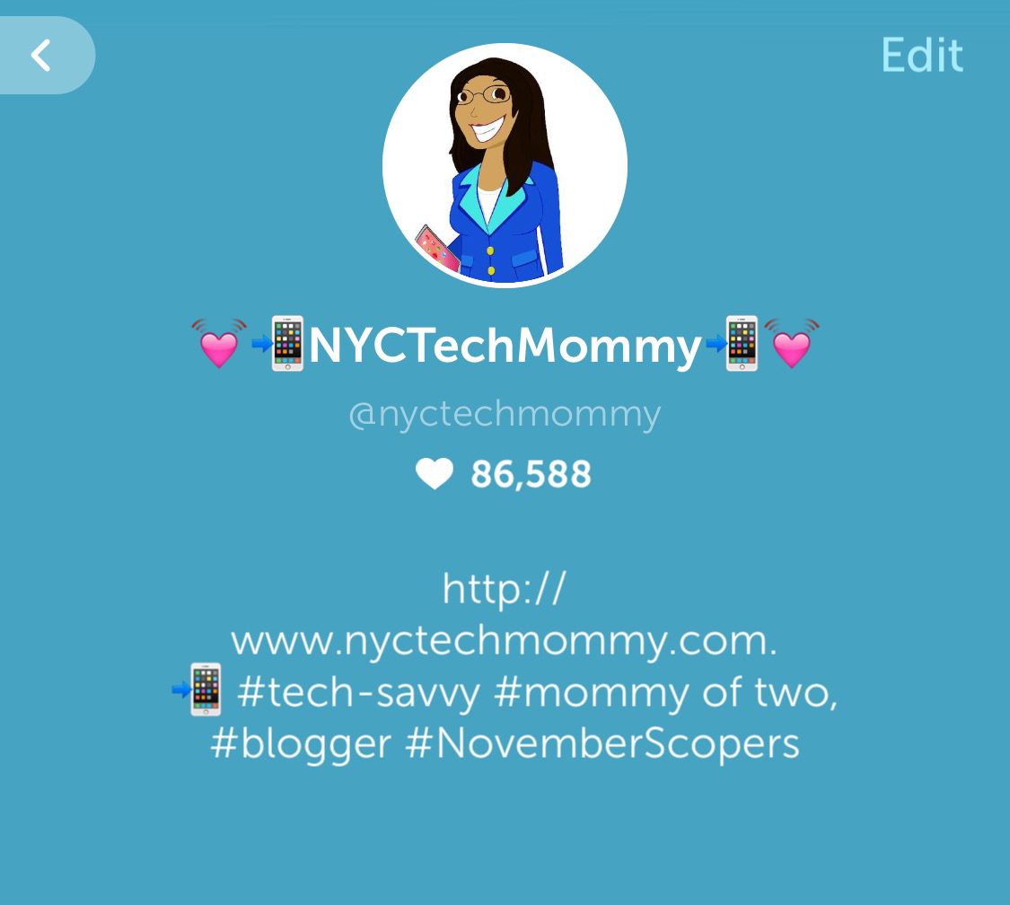 NYCTechMommy on Periscope - http://periscope.tv/nyctechmommy