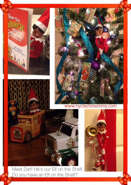 Does your family have an Elf on the Shelf? See what our elf has been up to!