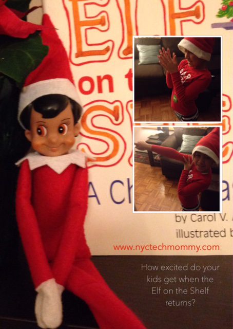 How excited are your kids when the Elf on the Shelf returns?