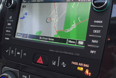 Navigation feature in the 2016 Buick Enclave really makes it easy to find your way around when driving this car.