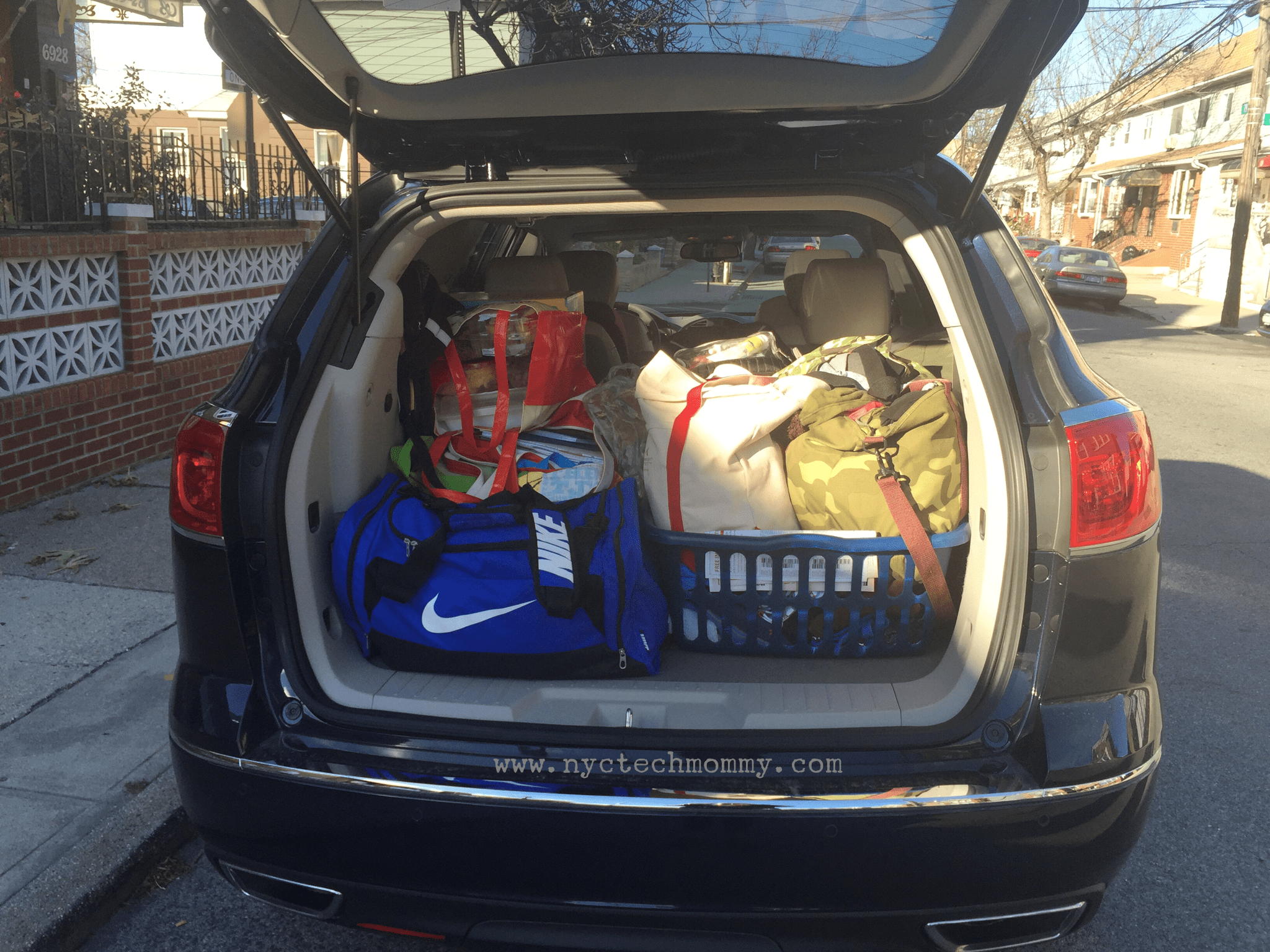 2016 Buick Enclave - Great trunk space to fit it ALL in when taking a family road trip 