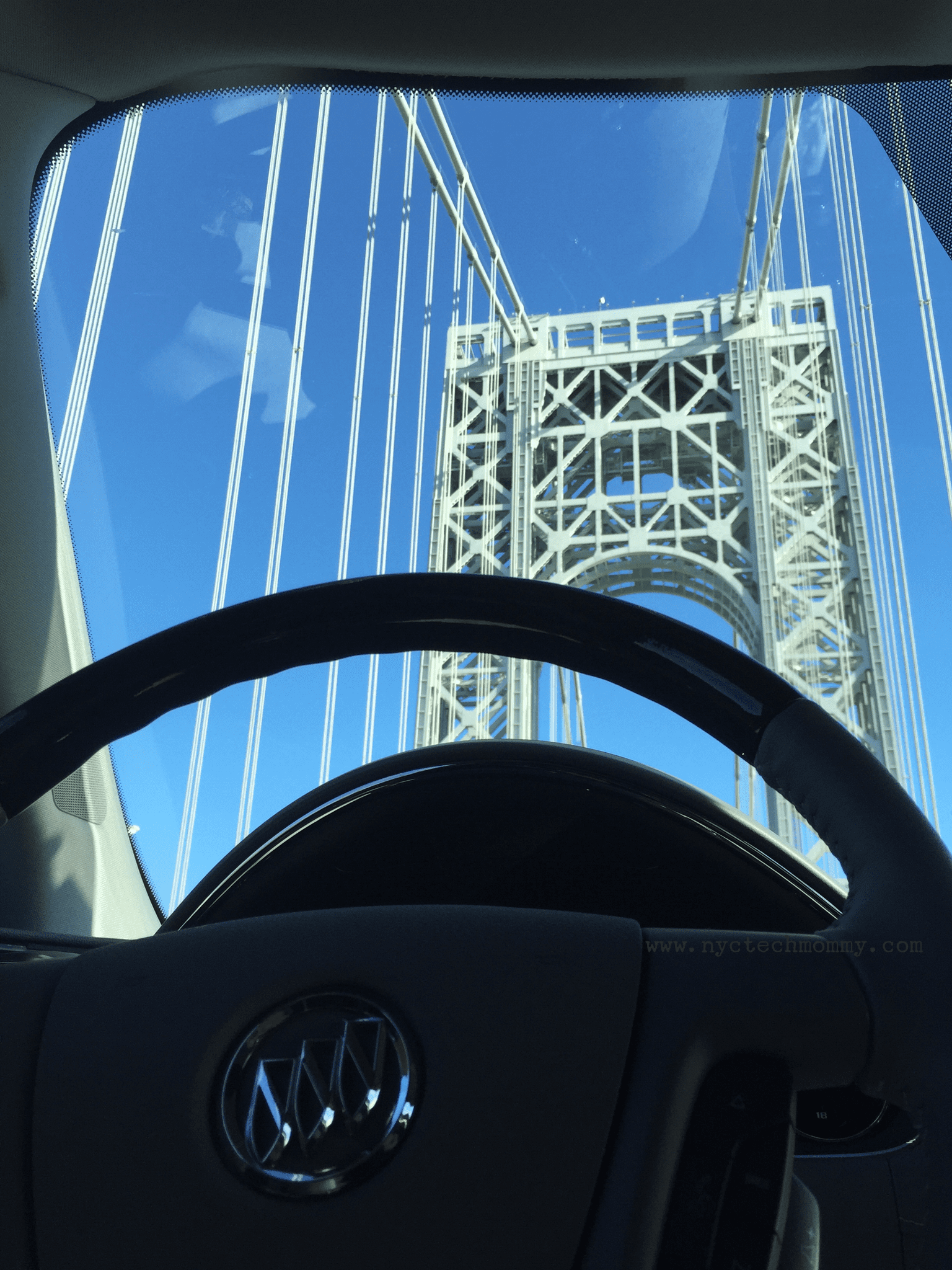 Driving over the Williamsburg Bridge in the 2016 Buick Enclave - Check out details from our memorable family road trip