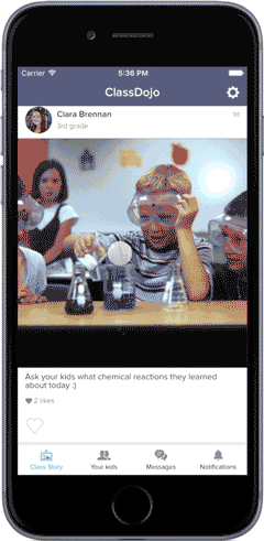 Check out the new ClassDojo video feature! Class Story Video is the latest addition to ClassDojo. Teachers can now post short video clips to their Class Story and make parents feel part of all those small moments that make every child’s school day special.