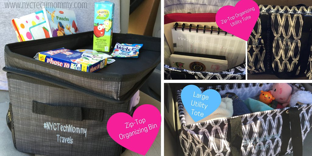 Thirty-One Products Keep Me Organized! Check out my three tips to get your car and kids organized!