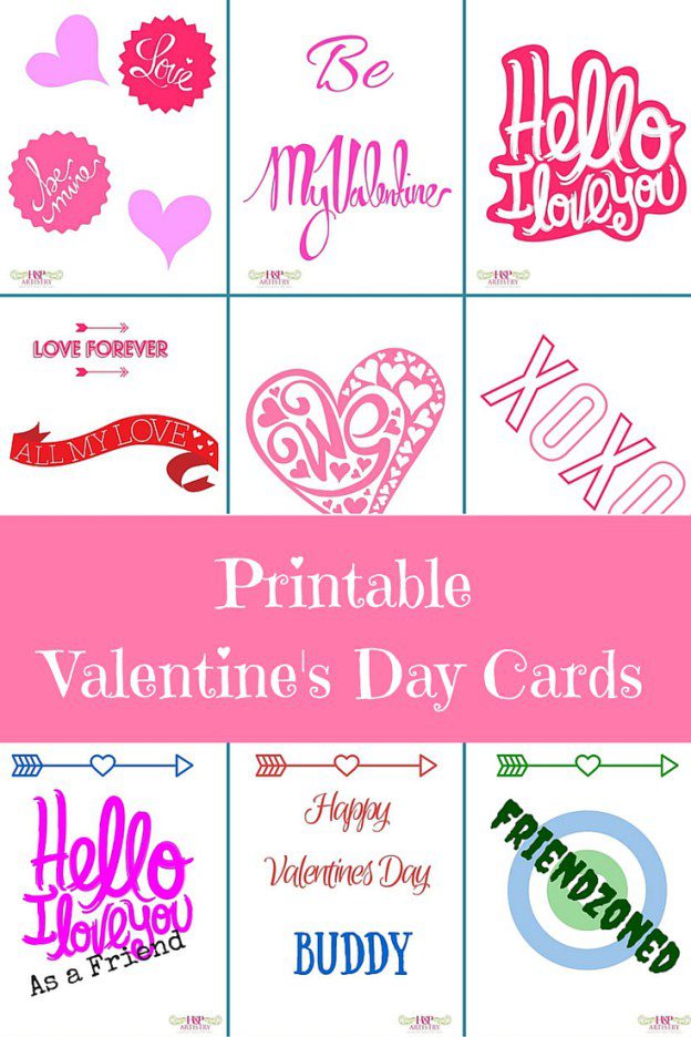 Printable Valentines Day Cards