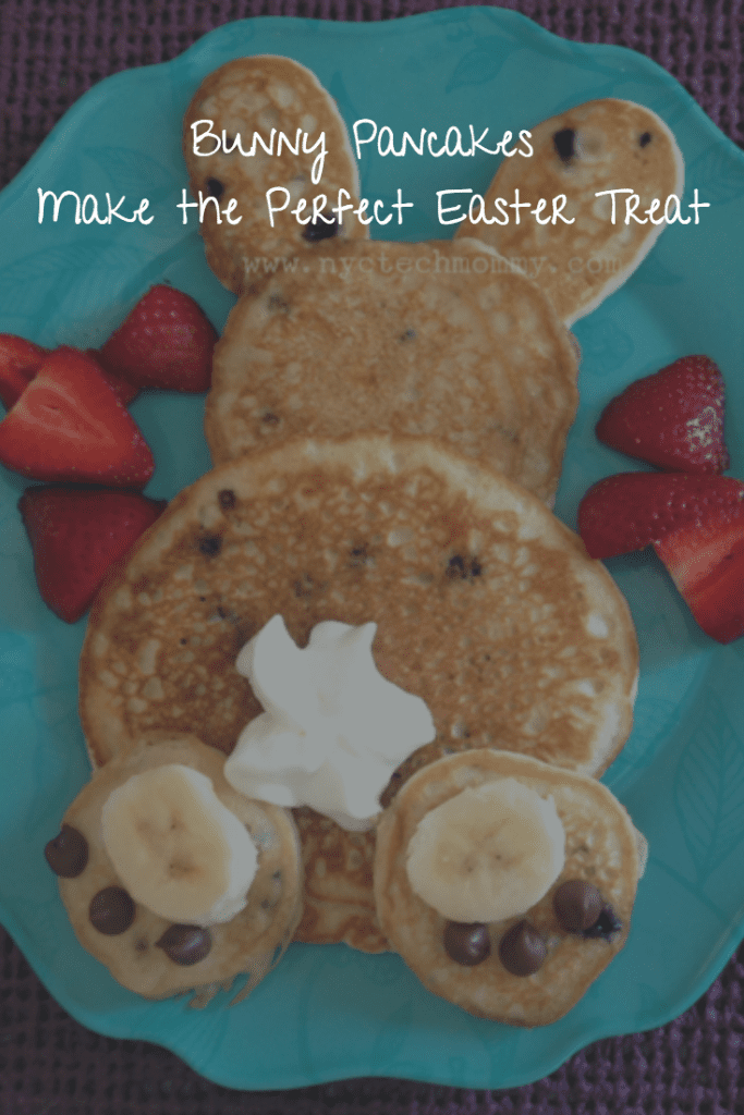 Have you tried serving up Bunny Pancakes for Easter? Your kids will love these!