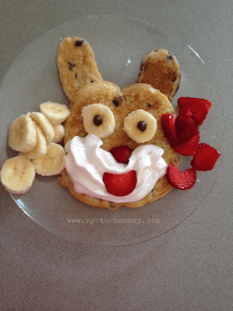 Have you tried serving up Bunny Pancakes for Easter? Your kids will love these!