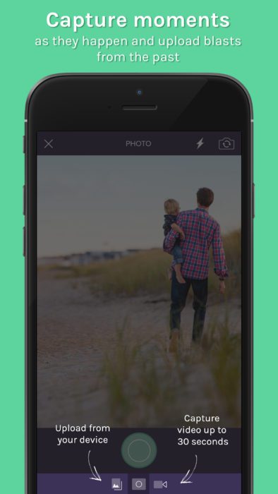 Trunq app - capture moments
