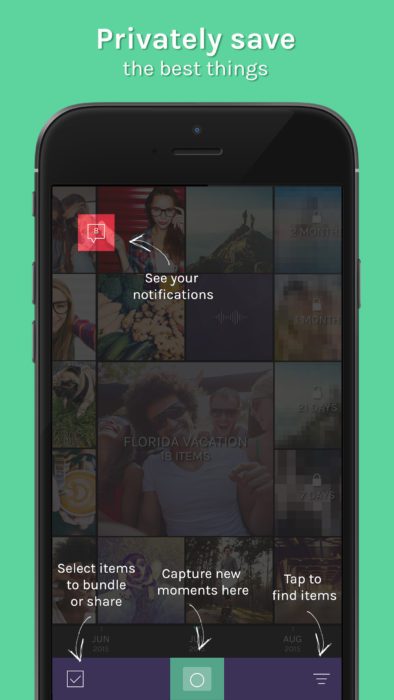 Trunq app - privately share photos