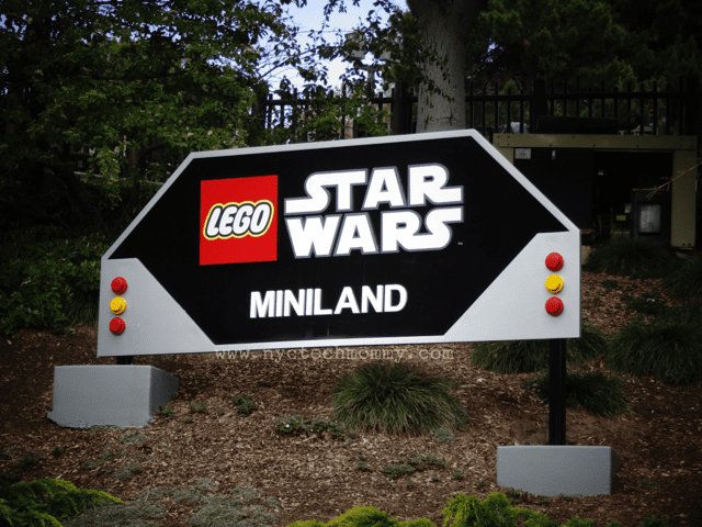Star Wars Miniland at Legoland California - Iconic Star Wars movie scenes and favorite characters made out of 1.5 million LEGO bricks built in 1:20 scale - Check out pics and details from our recent trip!