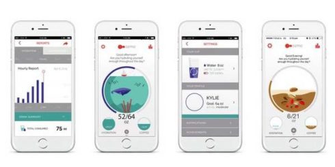 Ozmo Water App - Water Hydration and Coffee Enjoyment - Find ideal hydration!