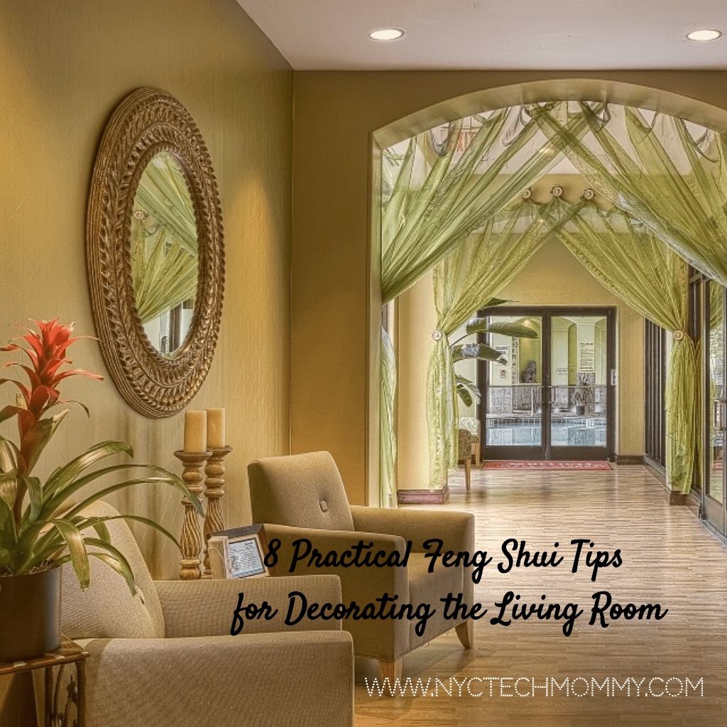 8 Practical Feng Shui Tips for Decorating the Living Room - Plus great resources to help you learn all about the rules of feng shui