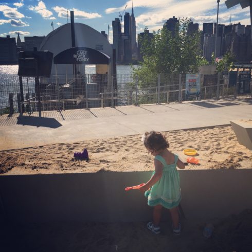 Long Island City, Queens NYC - Family FUN along the water's edge at Gantry Plaza and Hunter's Point South Park