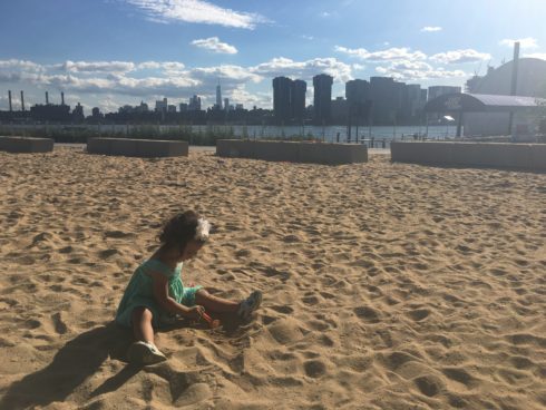 Long Island City, Queens NYC - Family FUN along the water's edge at Gantry Plaza and Hunter's Point South Park