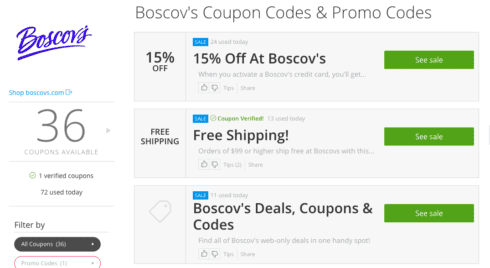 Bascovs Groupon Coupons