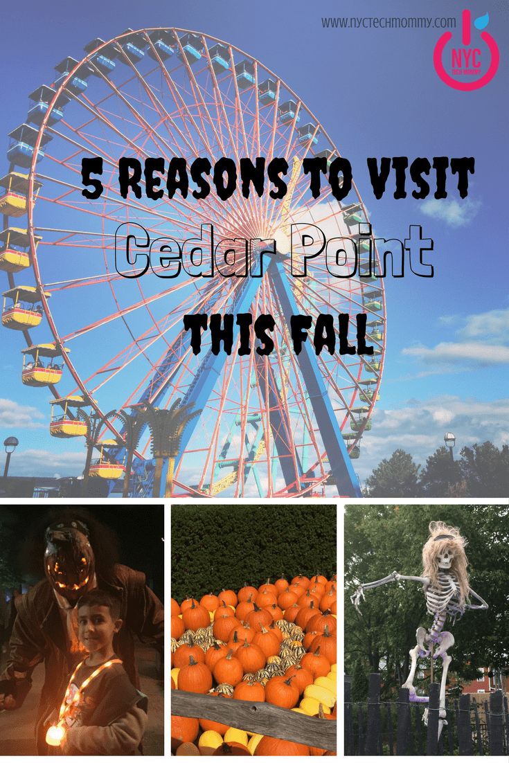 5 Reasons to Visit Cedar Point this Fall - Everything you need for #familyfun #familytravel