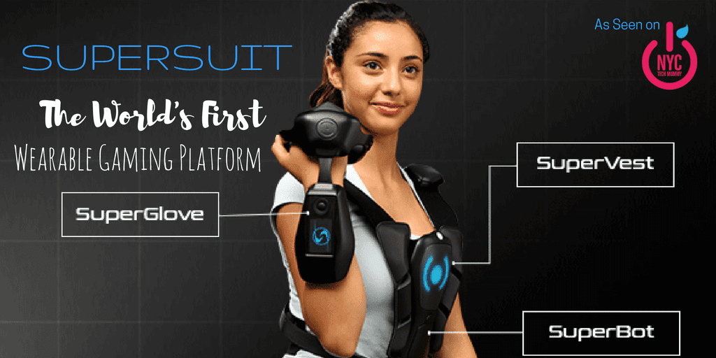 NEW SuperSuit, a wearable gaming platform that can reduce screen time while increasing social interaction and outdoor physical activities. Ready to see it?