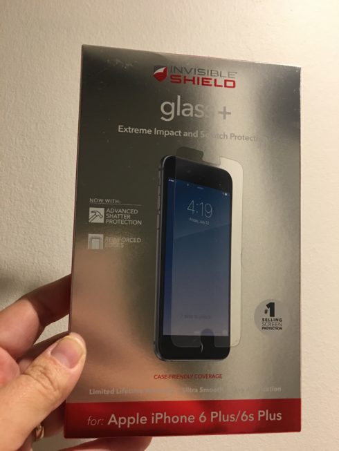 Protect your phone now with InvisibleShield Glass+. It protects like no other!