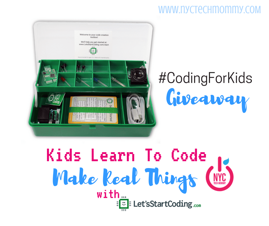 Kids learn to code with Let's Start Coding -- combine physical gadgets with real computer programming, build something fun while learning key concepts.