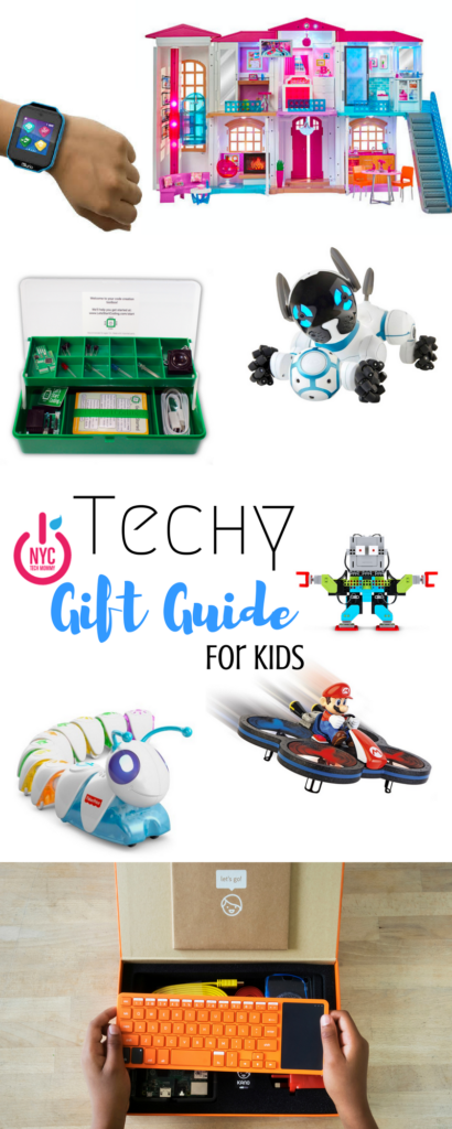 The new tech products I'm most excited to buy & gift this holiday season are those for my kids. Here's my Techy Gift Guide that includes 8 of the coolest tech toys this holiday season!