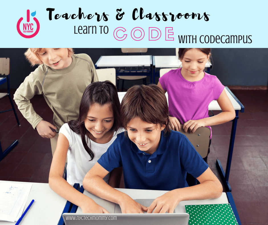 Teachers can be coders! Teachers and classrooms learn to code with codeCampus -- completely FREE for K-6 teachers -- short & fun #coding lessons & activities