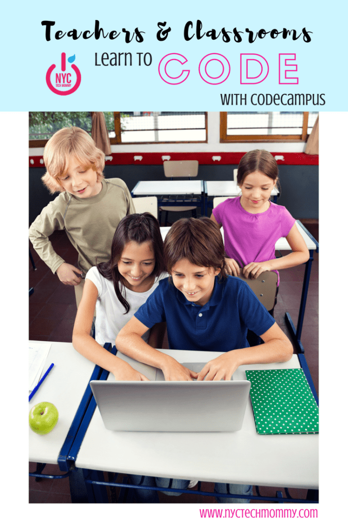 Teachers can be coders! Teachers and classrooms learn to code with codeCampus -- completely FREE for K-6 teachers -- short & fun #coding lessons & activities