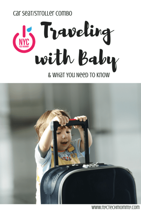 Traveling with baby can be a real experience! Here are top tips for traveling with a car seat and stroller combo + learn if you really need one!