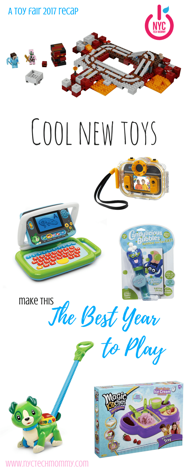 Want to know what toys your kids will be asking for this year? Toy Fair 2017 brought us the coolest new toys that will make this the best year to play! Check out which ones made my list!