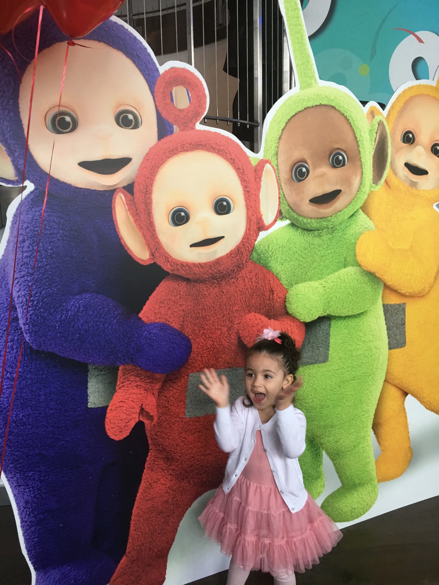 Teletubbies returned to NYC to celebrate their 2oth Anniversary! Can you believe these huggable Tubbies have been around for 20 years? See how we celebrated