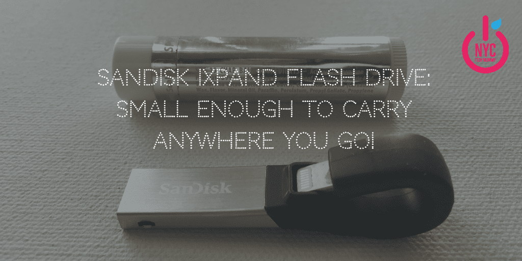 SanDisk iXpand Flash Drive - Small enough to carry anywhere you go and the best tech gift for your mom!