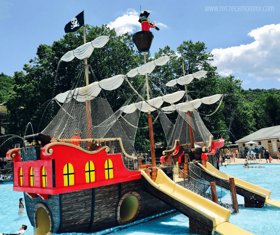 taking the kids to the land of make believe and pirates cove