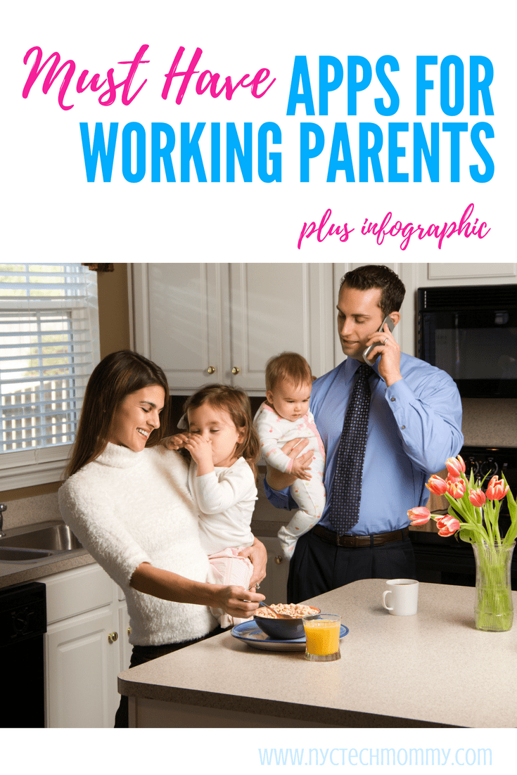 Check out this list of must have apps for working parents! Best part is that they're all free. #workingmom #appsformoms