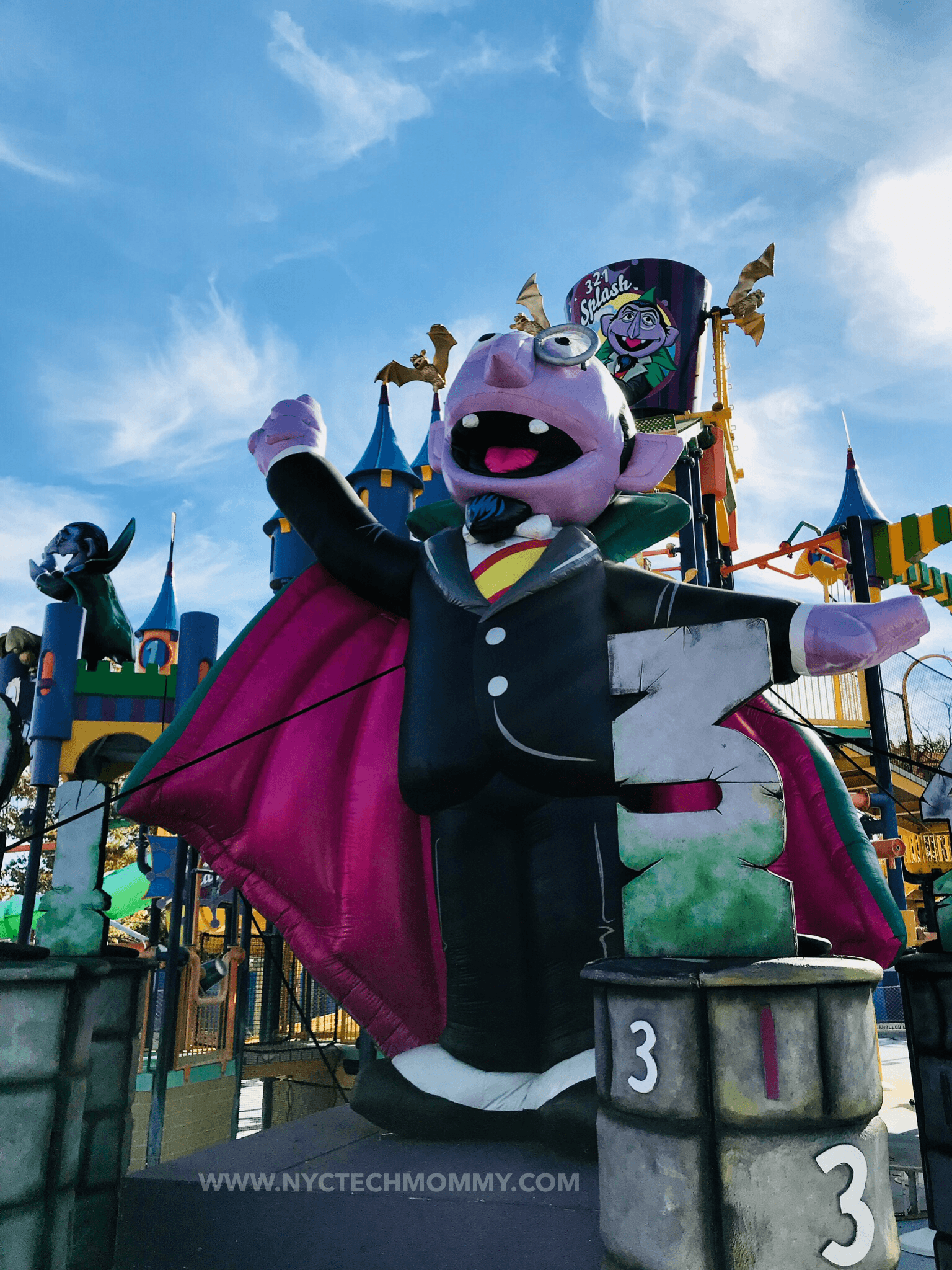 Count Splash Castle - Halloween at Sesame Place