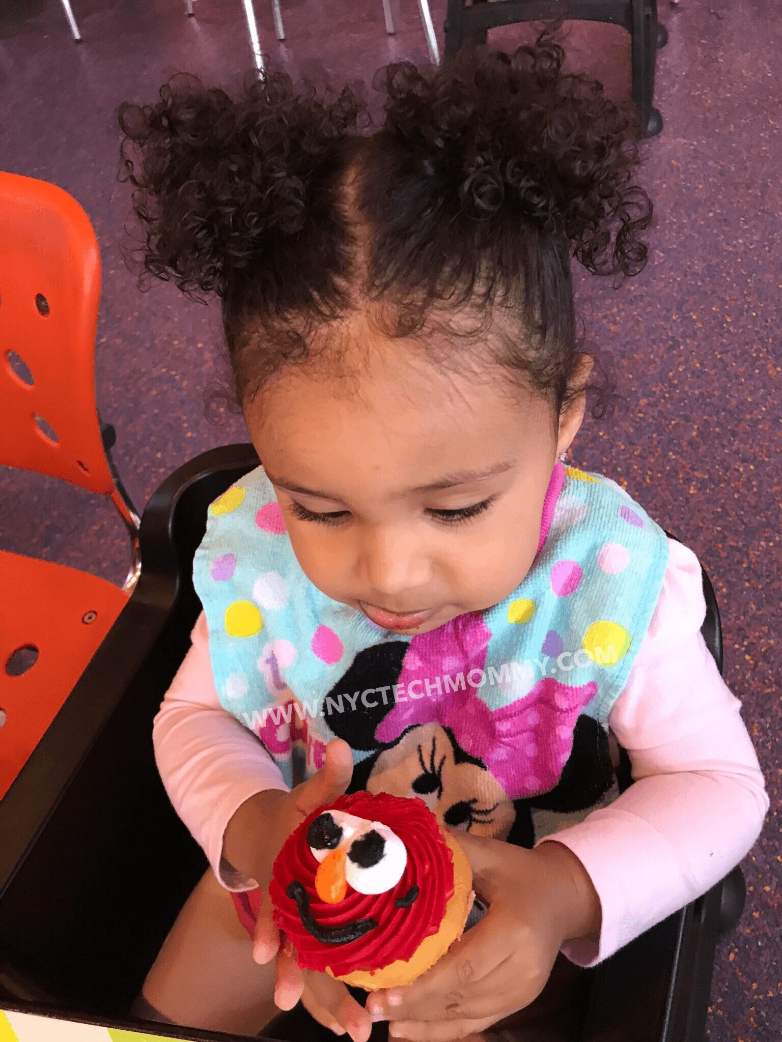 Yummy Elmo Cupcakes - Sesame Place