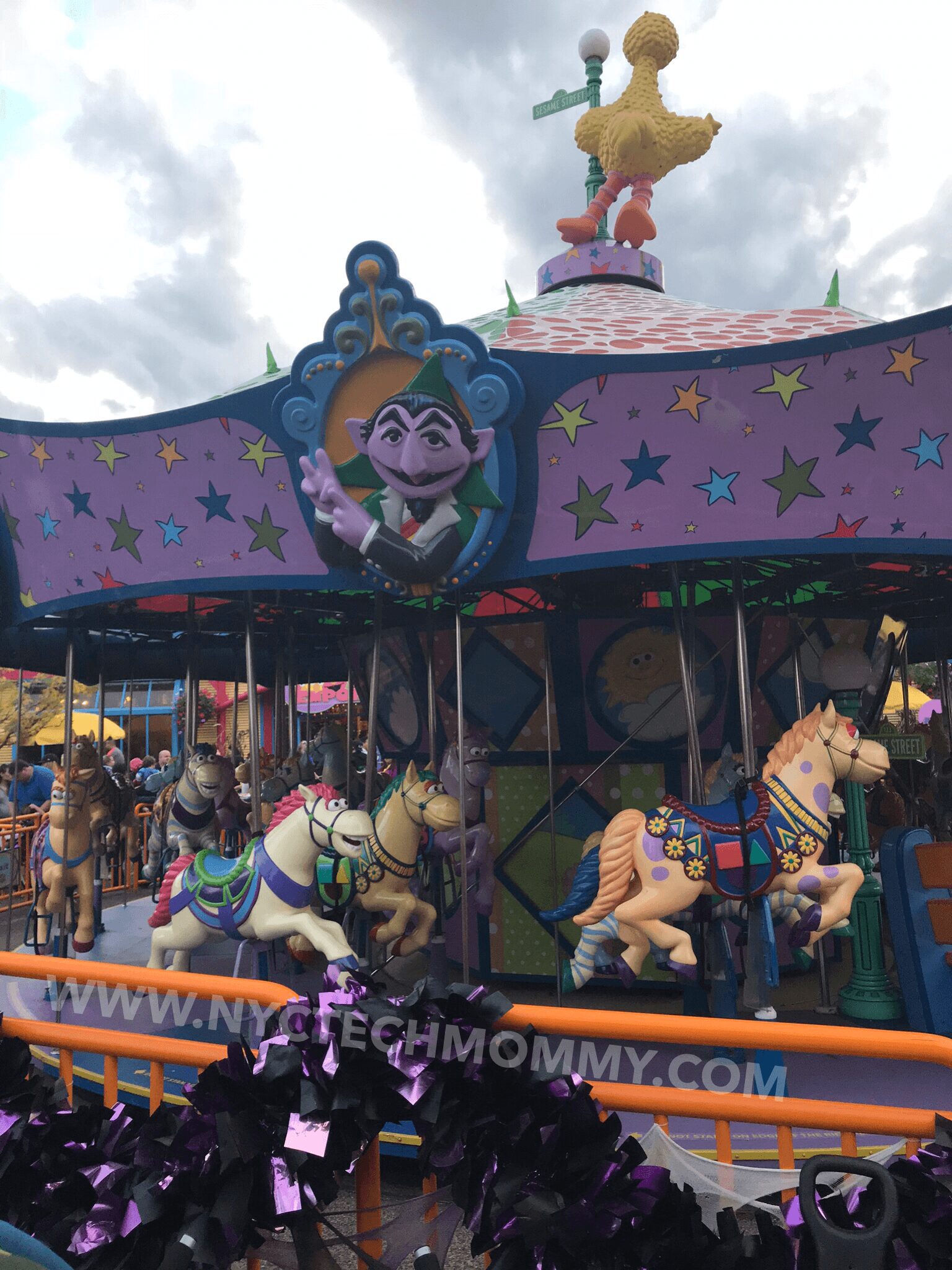 Sunny Days Carousel at Sesame Place