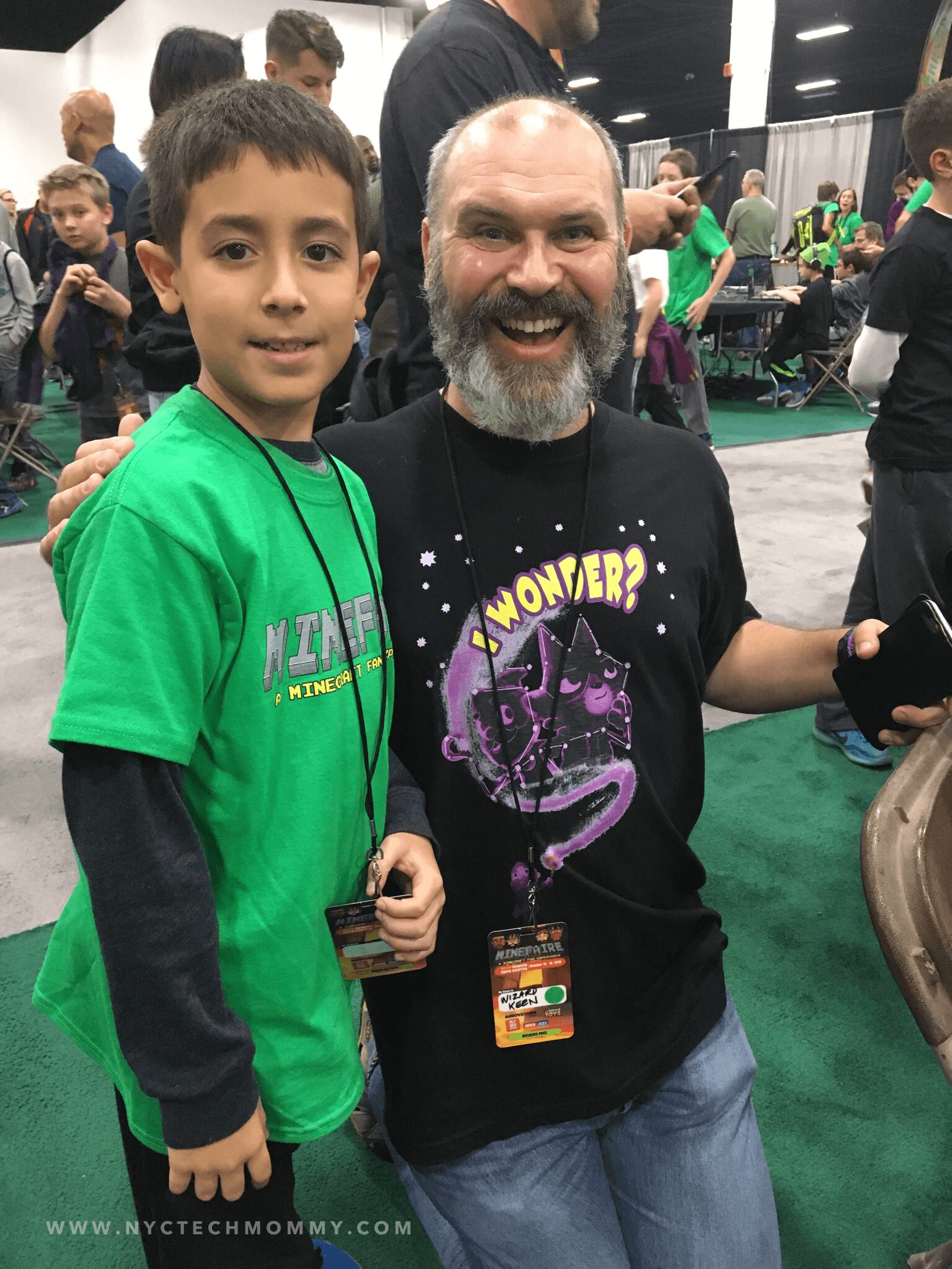 Meeting Wizard Keen at Minefaire