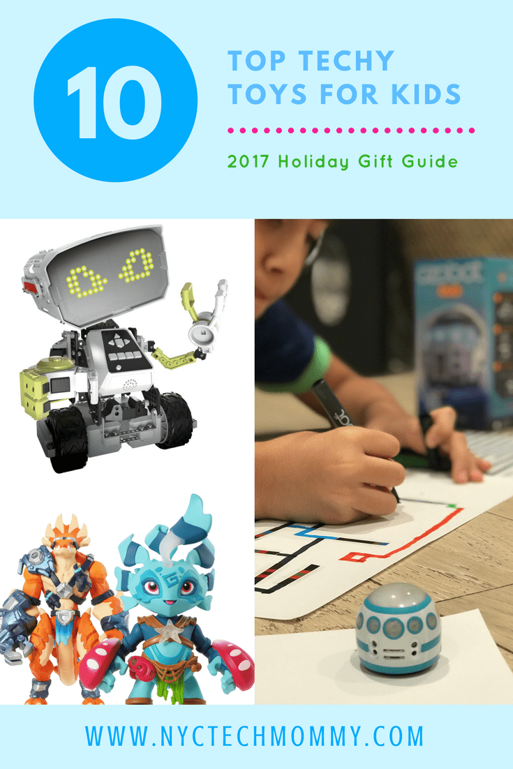 Here's our list of top techy toys for kids to help you find the best tech toy for your kid this holiday season.