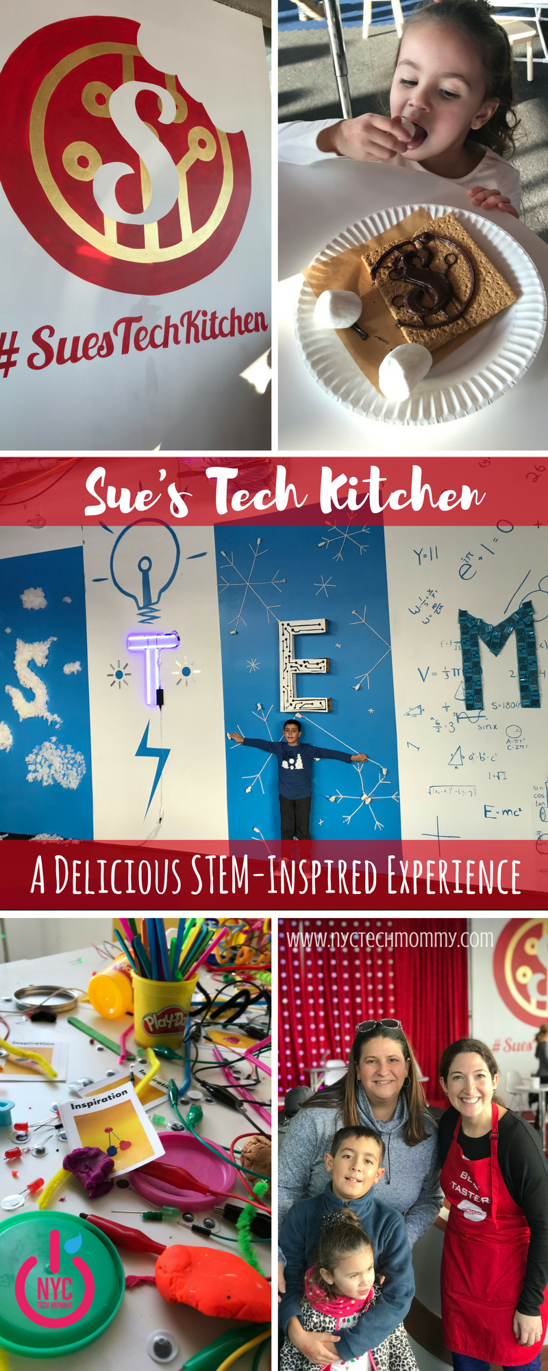 It was a delicious STEM-inspired experience at Sue's Tech Kitchen - see all the techy fun we had, including eating al the 3D printed s'mores